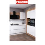 Franke Smart Linear Black [615 V BK/SS+FHNS6044GBKC+FSL86HBK]AD-FR98 resmi