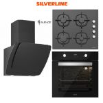 Silverline Ankastre Set [MISTO60+CS5343B+BO6504B] resmi
